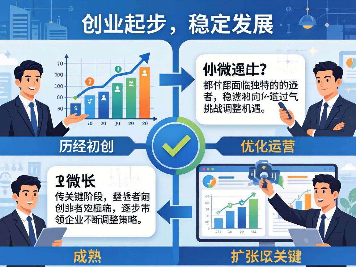 小微创业从起步到稳定发展要走过哪些关键阶段