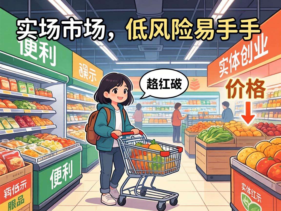 下沉市场有哪些低风险易上手的实体创业项目可选