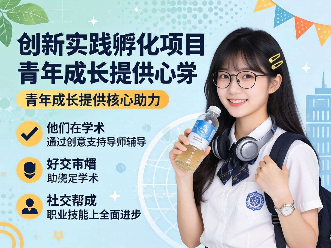 学生创新实践孵化项目能为青年成长带来哪些核心助力
