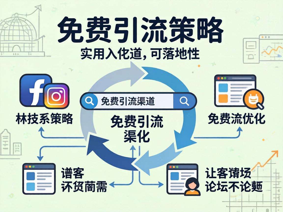 新手开网店想免费引流有哪些实用可落地的攻略