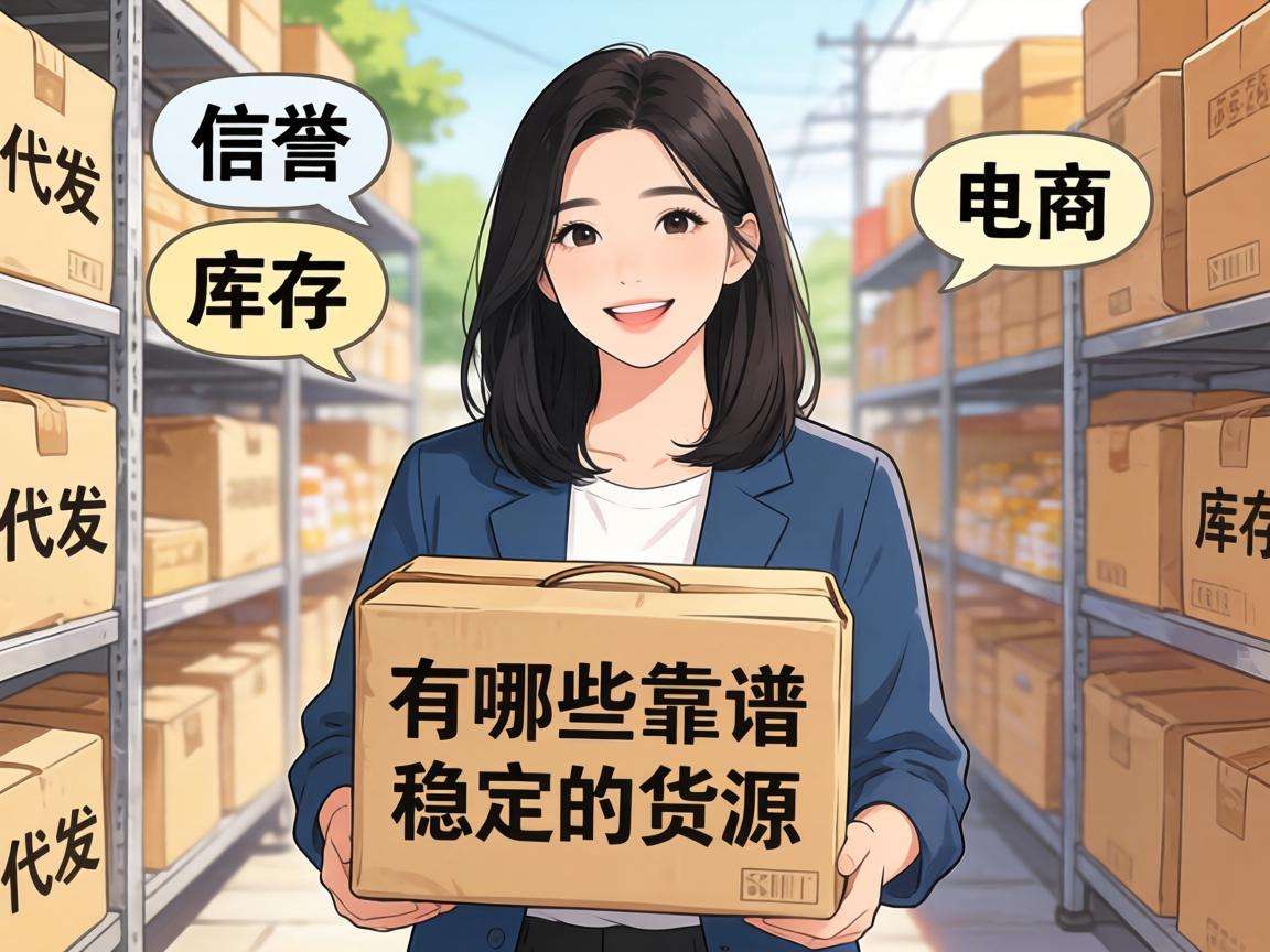 新手做一件代发有哪些靠谱且稳定的货源渠道可以选择