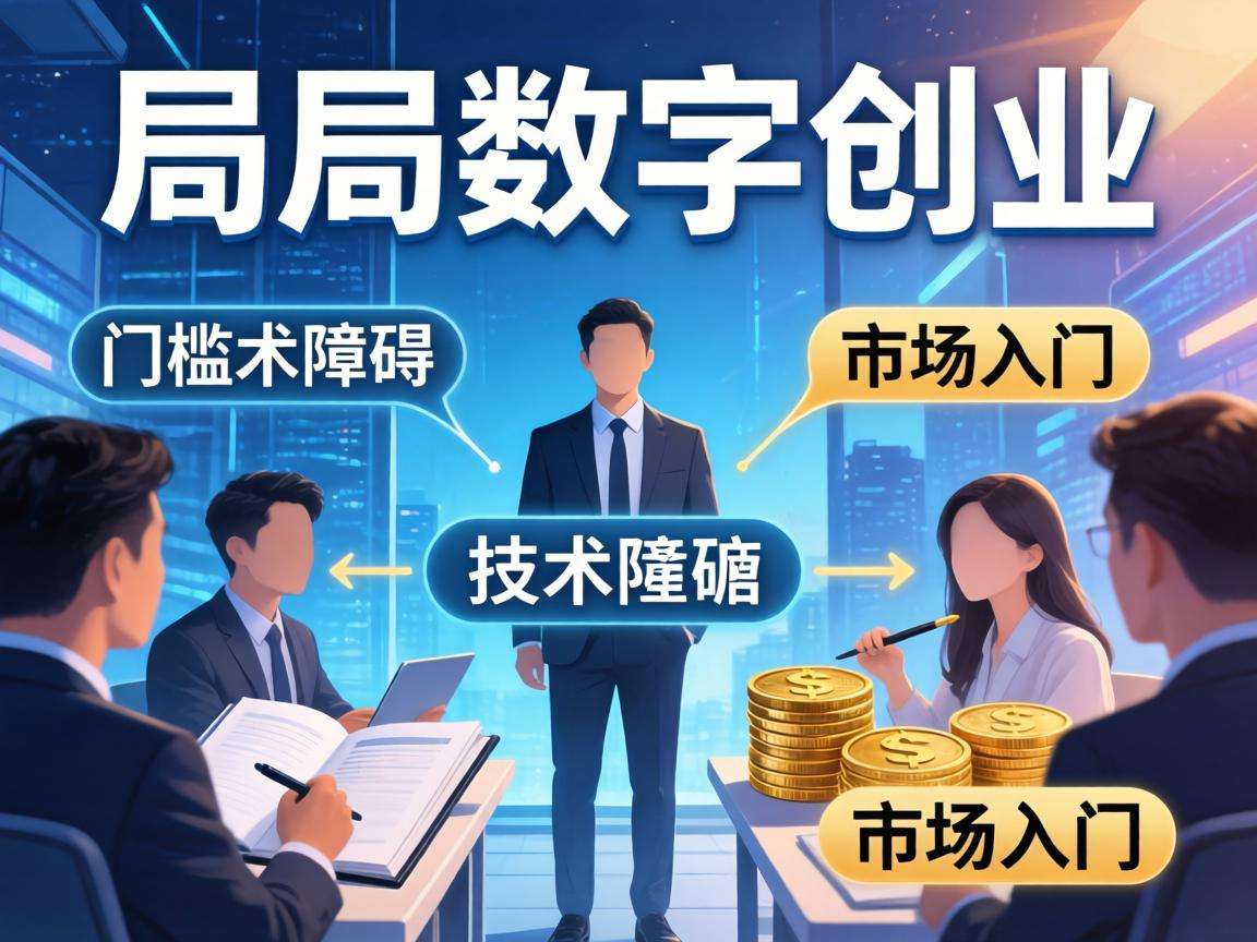 普通人入局数字创业需要迈过哪些核心门槛