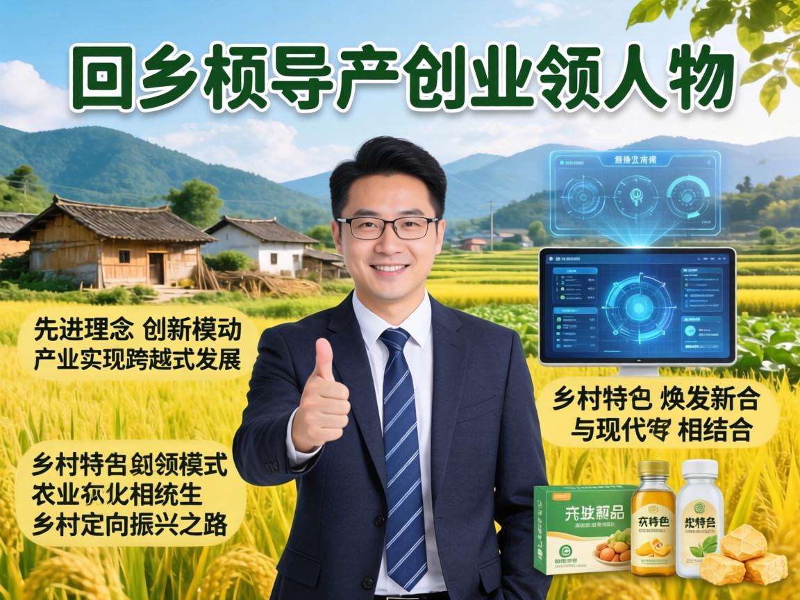 返乡创业领军人物如何带动乡村产业实现跨越式发展