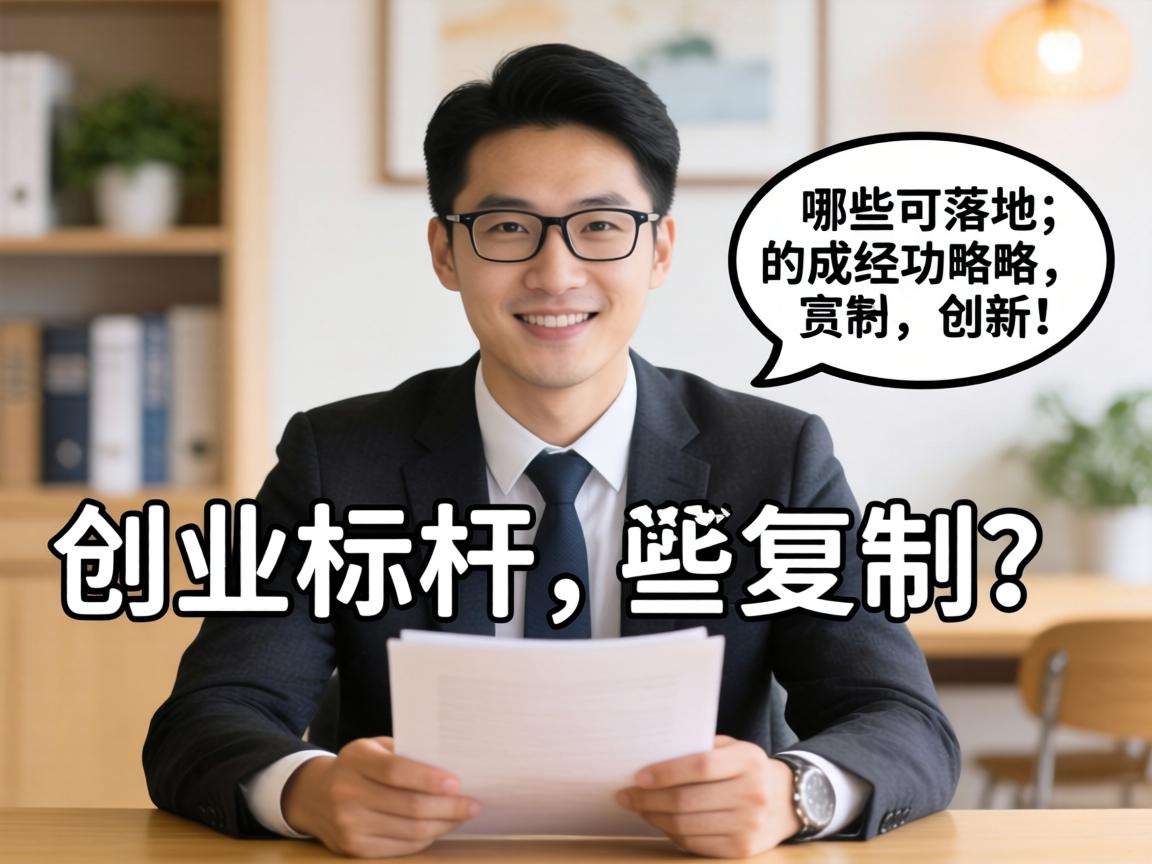 普通人能从创业标杆人物身上复制哪些可落地的成功经验