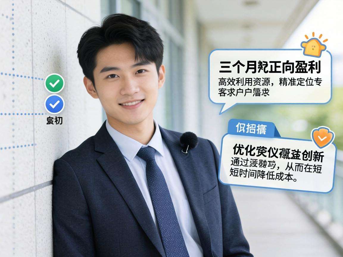 小项目创业者如何靠低投入模式在三个月内实现正向盈利