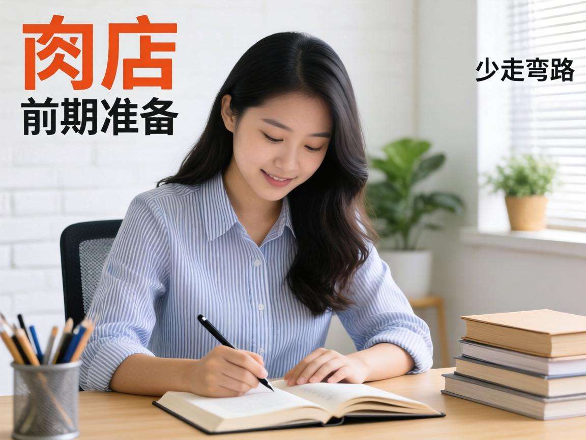 开网店前期准备需要做好哪些核心工作才能少走弯路?