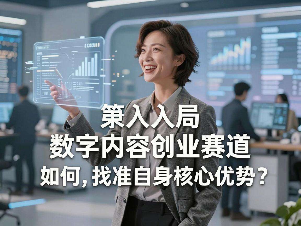 普通人入局数字内容创业赛道该如何找准自身核心优势？