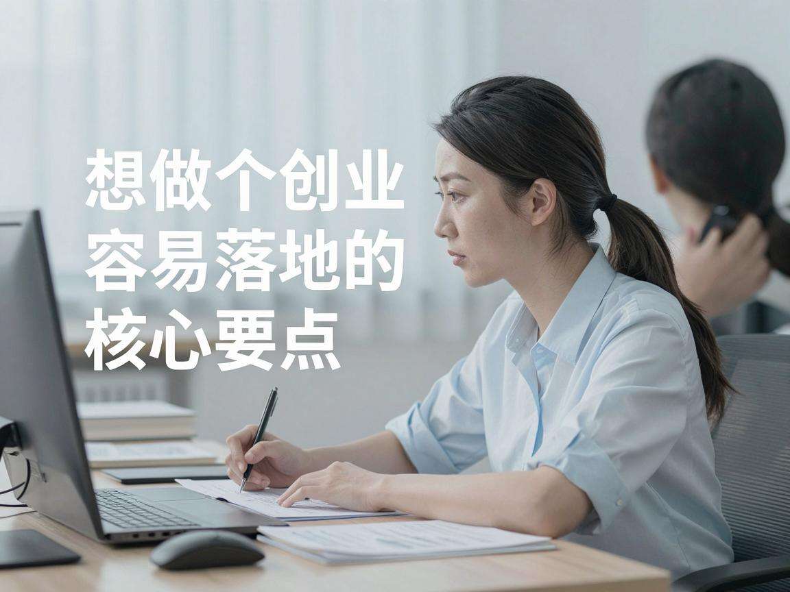 普通人想做个体创业实操有哪些容易落地的核心要点