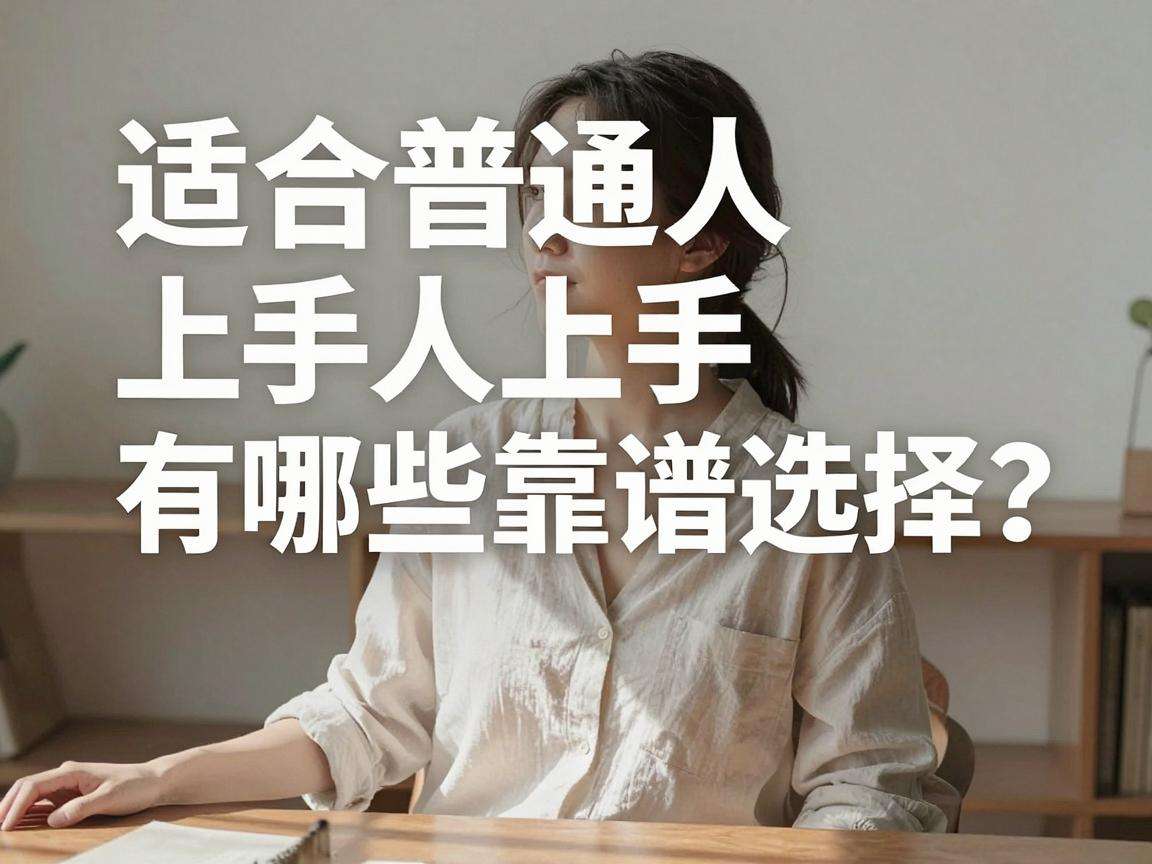 适合普通人上手的居家赚钱项目有哪些靠谱选择？