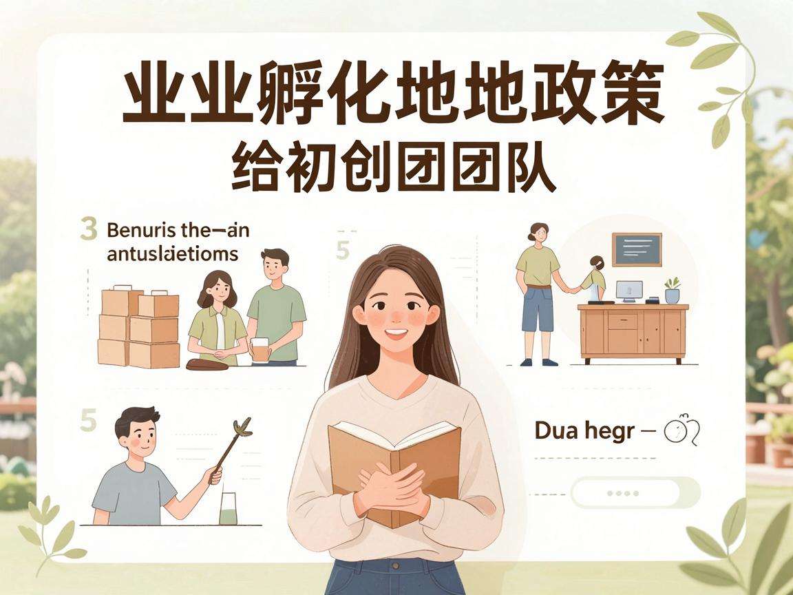 创业孵化基地政策能给初创团队带来哪些实打实的扶持帮助