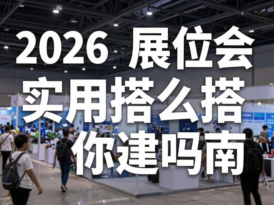 2026展会展位怎么搭？这份实用搭建指南你知道吗