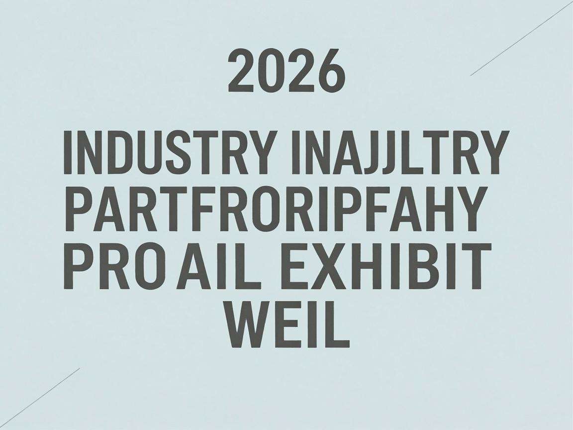 2026年各行业值得参加的专业展会都有哪些推荐