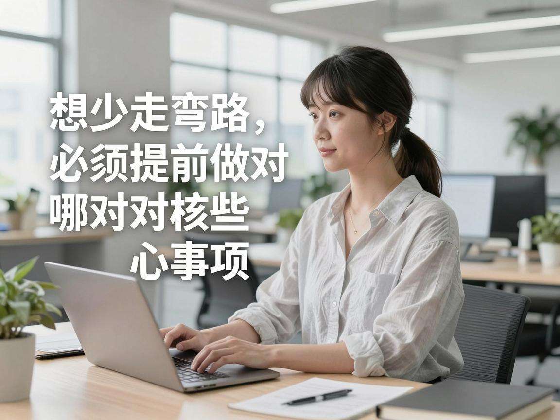 创业前期准备想少走弯路必须提前做对哪些核心事项