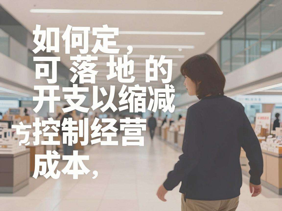 实体门店如何制定可落地的开支缩减方案控制经营成本