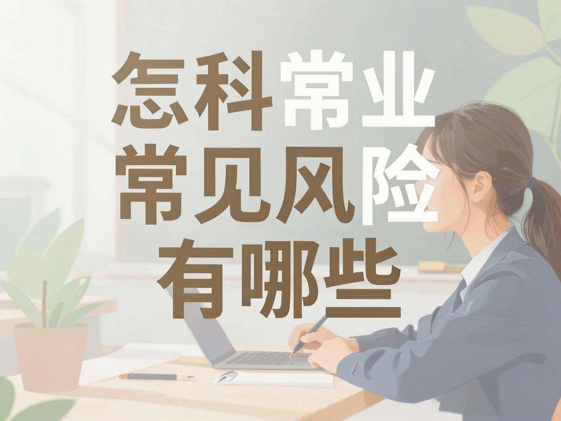 大学生创业常见风险有哪些，该怎么科学应对