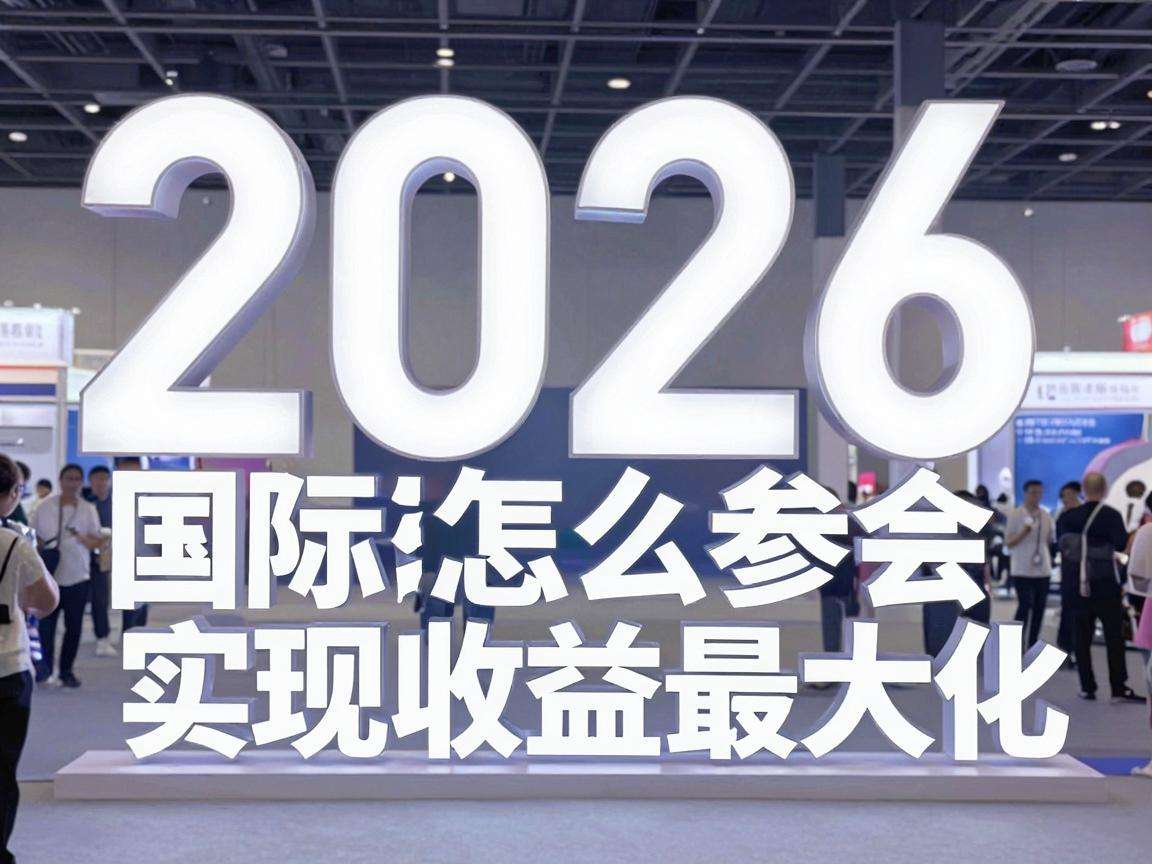 2026国际展会怎么参会才能实现收益最大化
