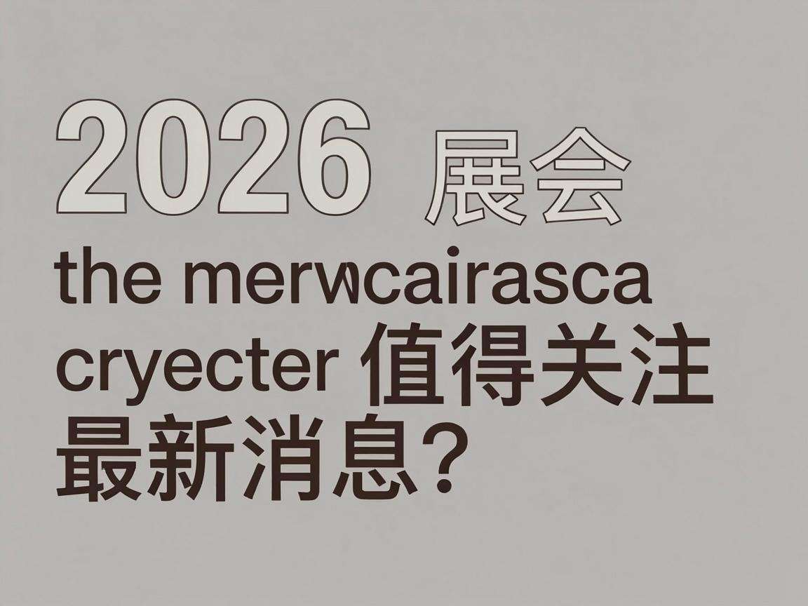 2026全球展会有哪些值得关注的最新消息？