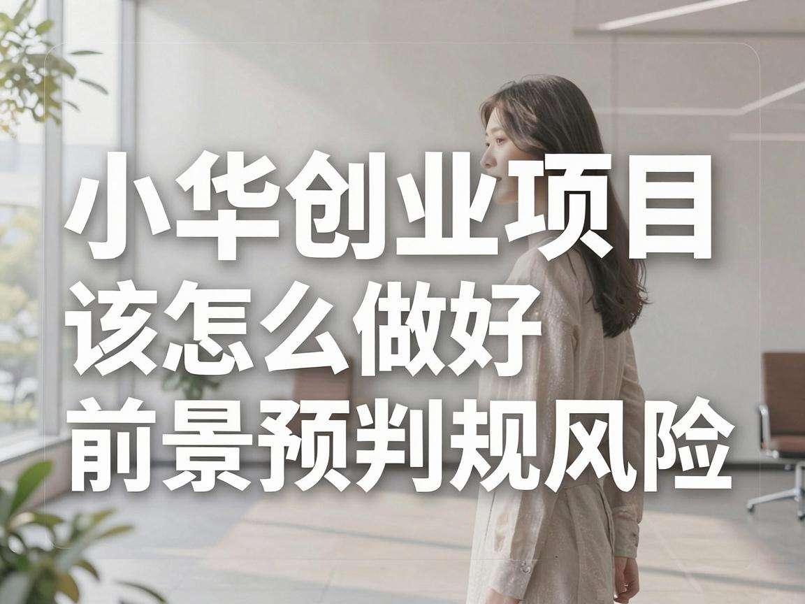 普通人入局的小众创业项目该怎么做好前景预判规避风险