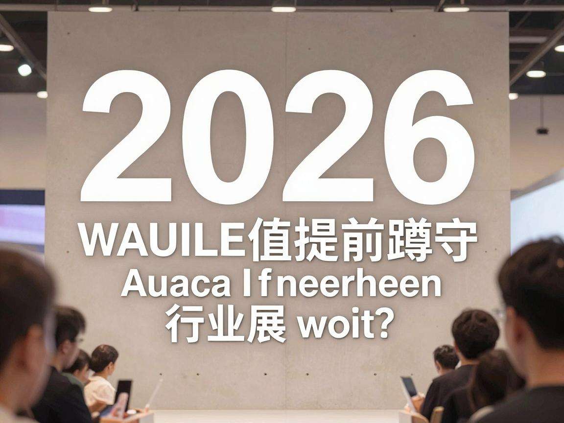 2026年有哪些值得提前蹲守的热门行业展会？