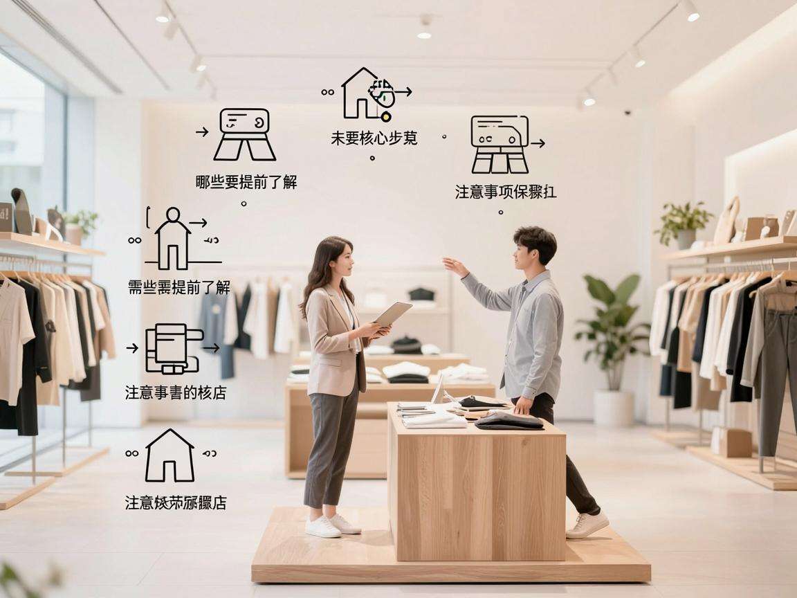 新手开实体店需要提前了解哪些核心步骤和注意事项