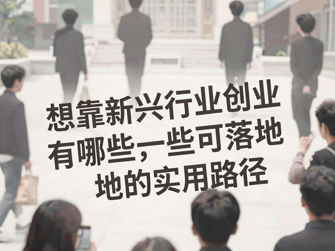 普通人想靠新兴行业创业有哪些可落地的实用路径