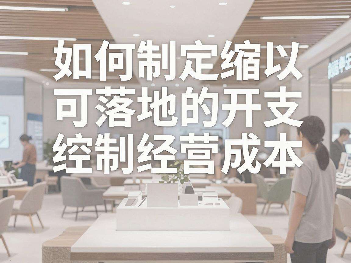 实体门店如何制定可落地的开支缩减方案控制经营成本