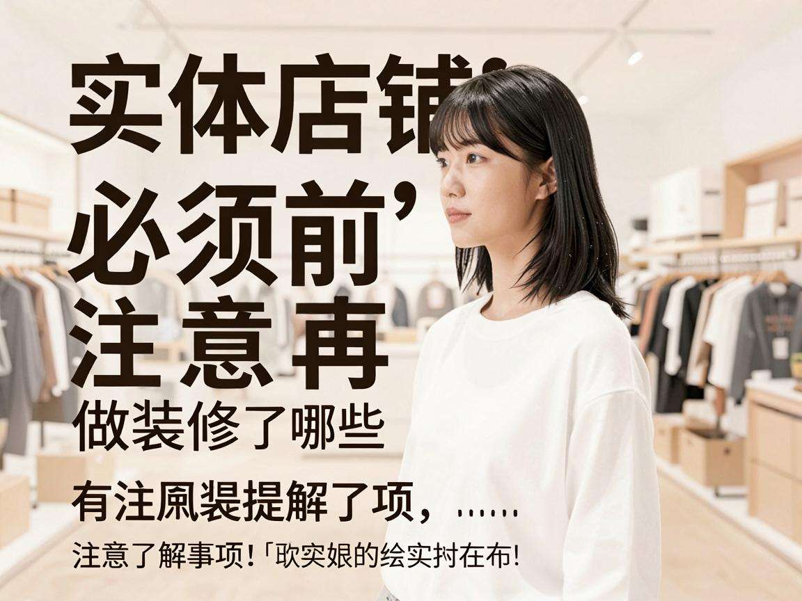 开实体店铺做装修有哪些必须提前了解的注意事项