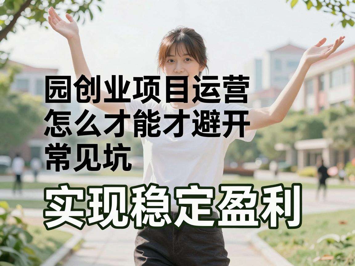 校园创业项目运营怎么才能避开常见坑实现稳定盈利