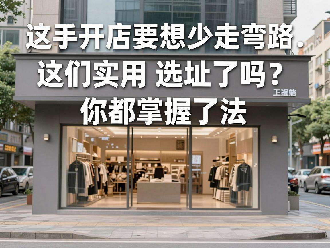 新手开店要想少走弯路，这些实用选址方法你都掌握了吗