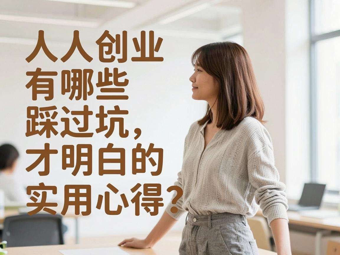 普通人创业有哪些踩过坑才明白的实用心得？