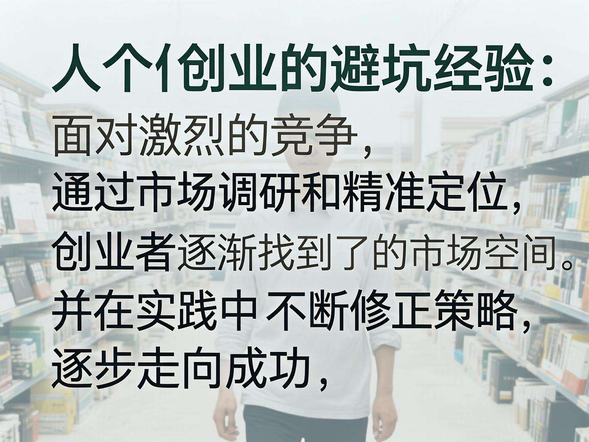 普通人个体创业的真实经历能给我们哪些实用避坑经验