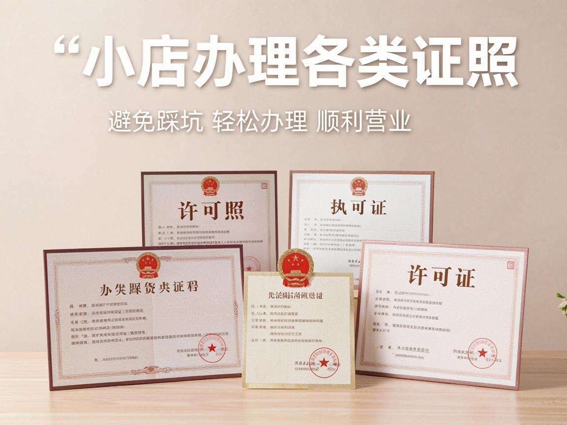 开小店办理各类证照有哪些容易踩坑的注意事项