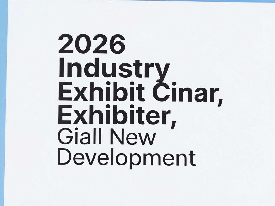 2026年行业展会都有哪些值得关注的全新发展动向