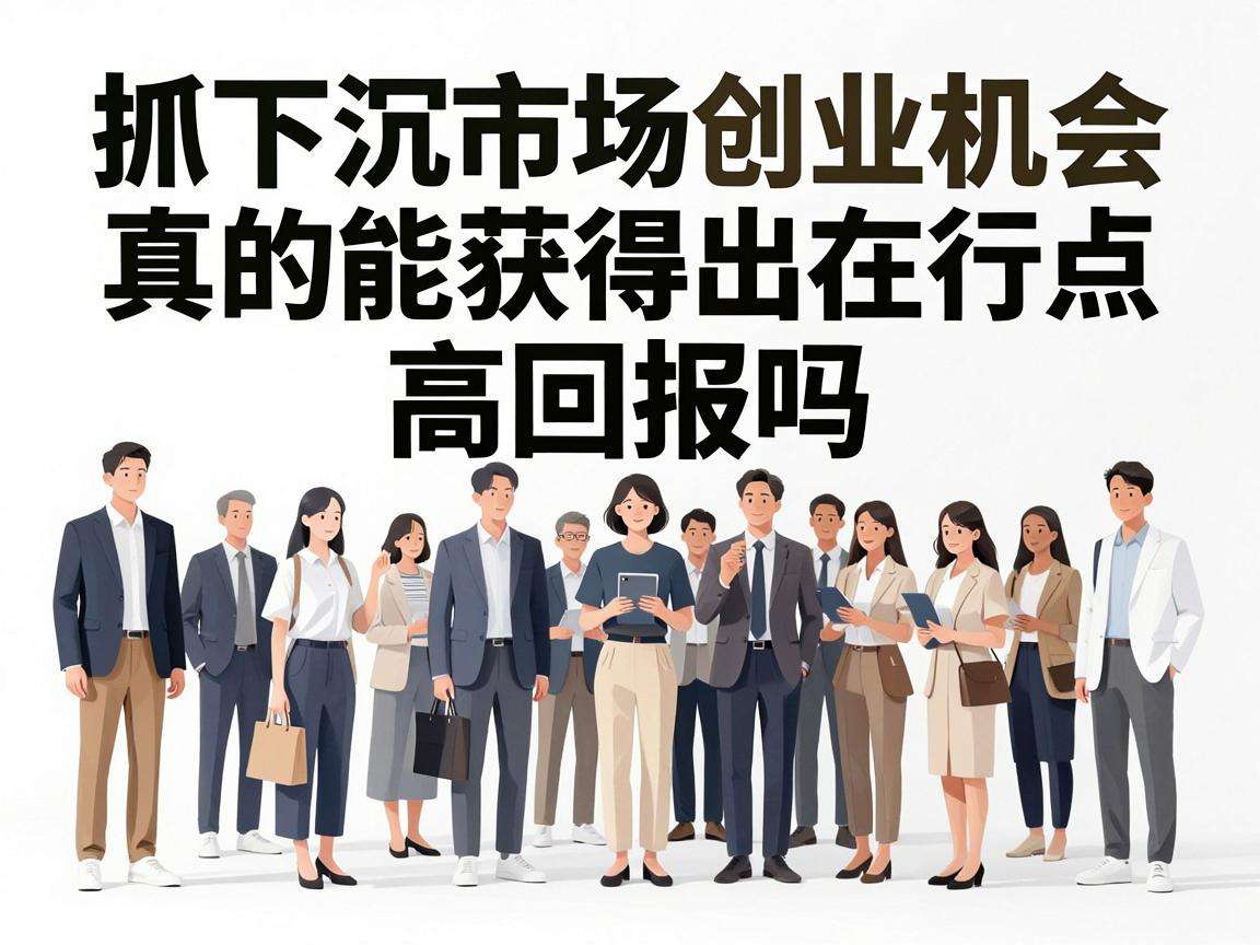 普通人抓下沉市场创业机会真的能获得高回报吗