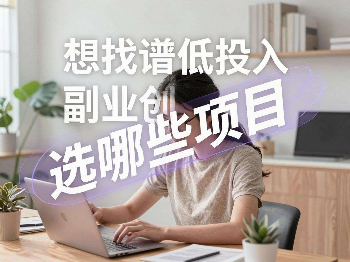普通人想找靠谱低投入副业创业项目有哪些选择方向