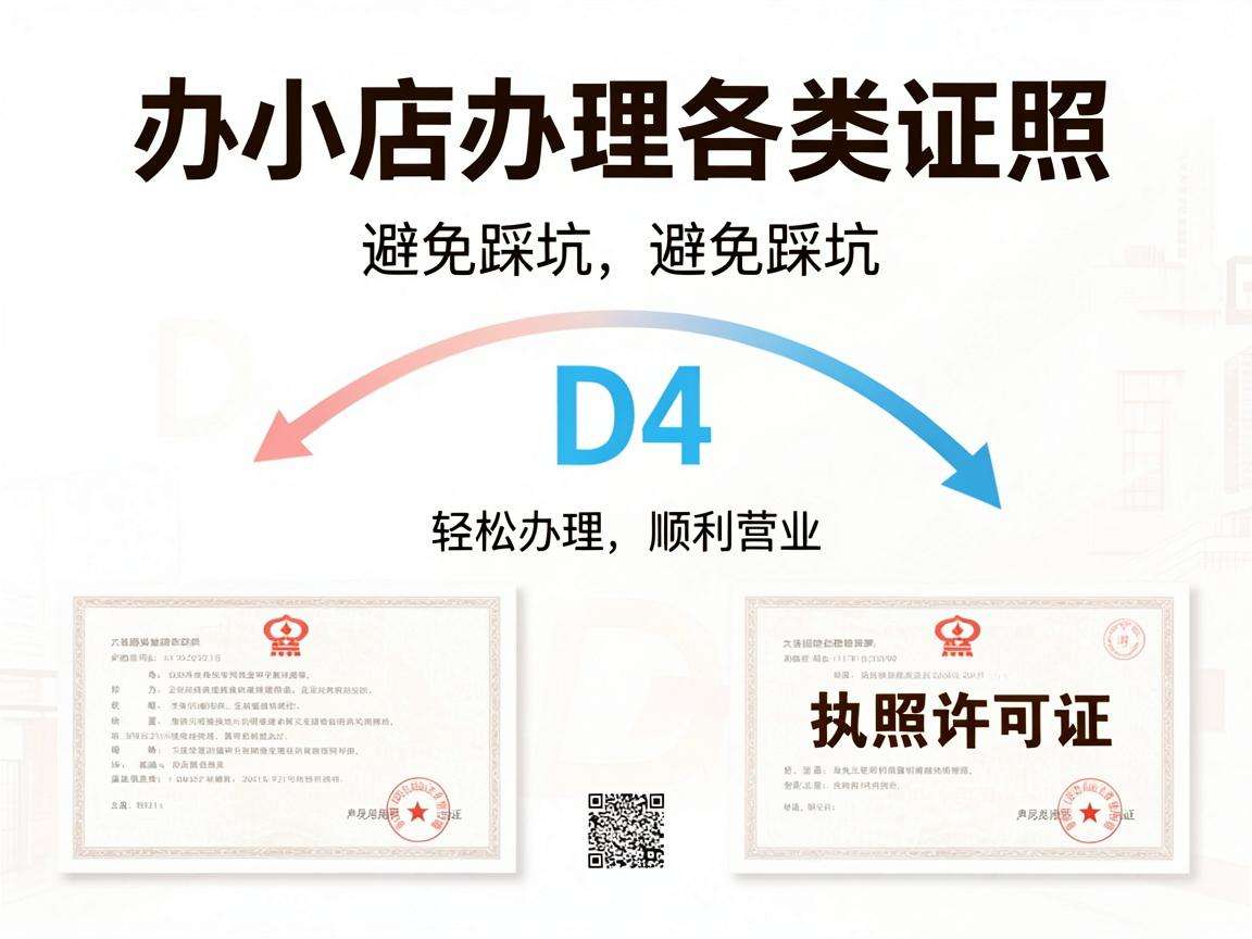 开小店办理各类证照有哪些容易踩坑的注意事项