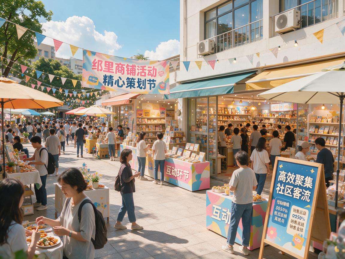 如何掌握邻里商铺活动策划技巧才能高效聚拢社区客流