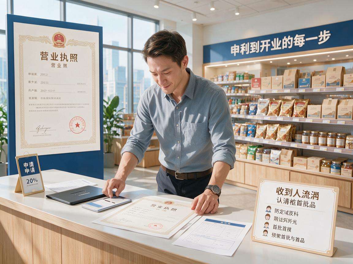 新手开实体店需要按哪些流程一步步落地？