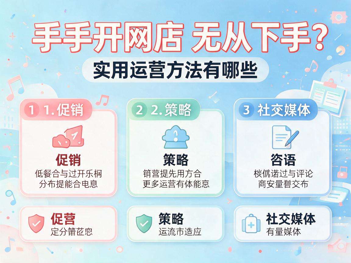 新手开网店无从下手?实用运营方法有哪些