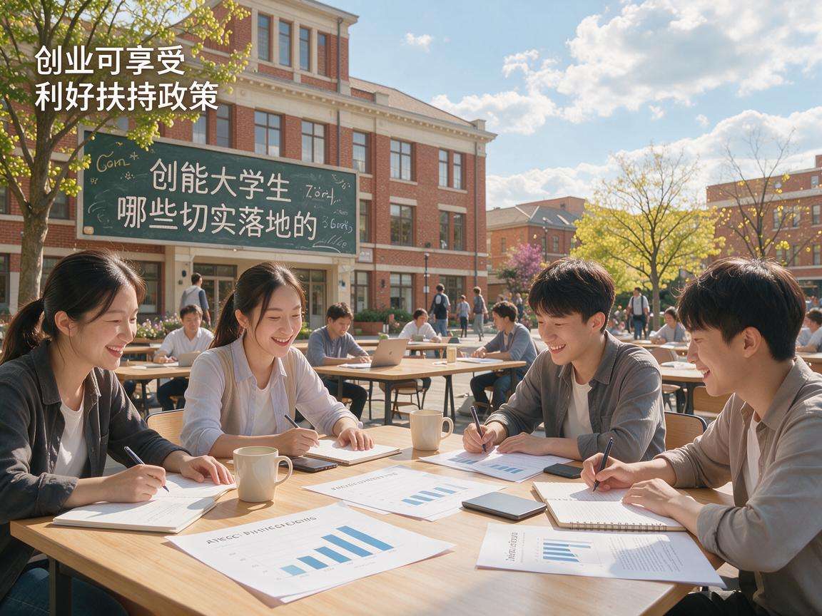 当前大学生创业可享受哪些切实落地的利好扶持政策