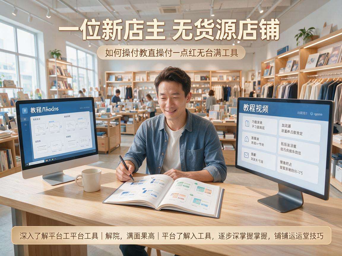 新手怎么做无货源开店完整实用教程在哪里能找到