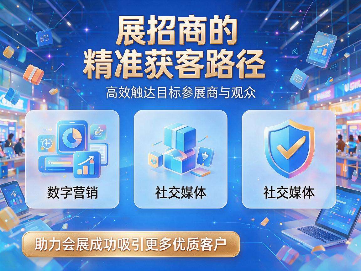 会展招商怎么才能找到高效且精准的获客路径