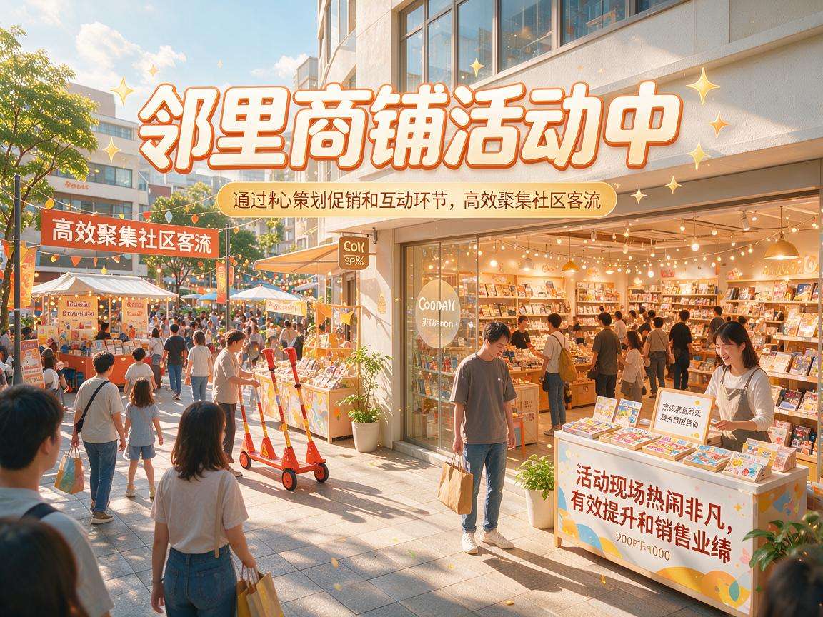 如何掌握邻里商铺活动策划技巧才能高效聚拢社区客流