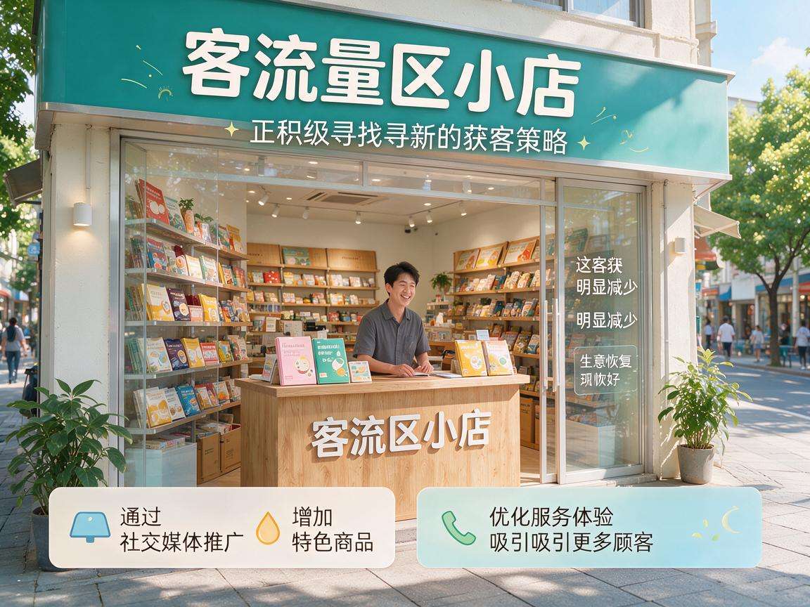 社区小店客流少怎么办，实用获客技巧你知道几个