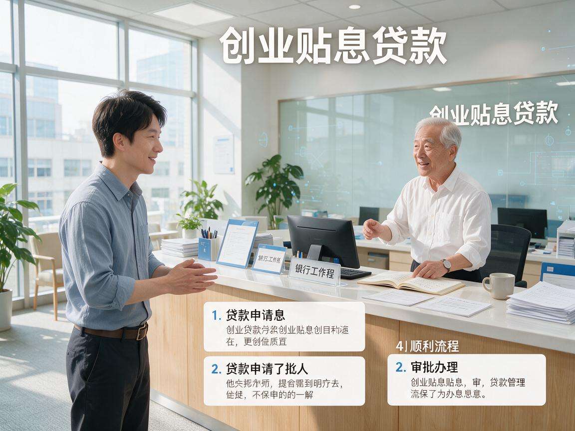 创业贴息贷款办理流程你清楚具体怎么走吗