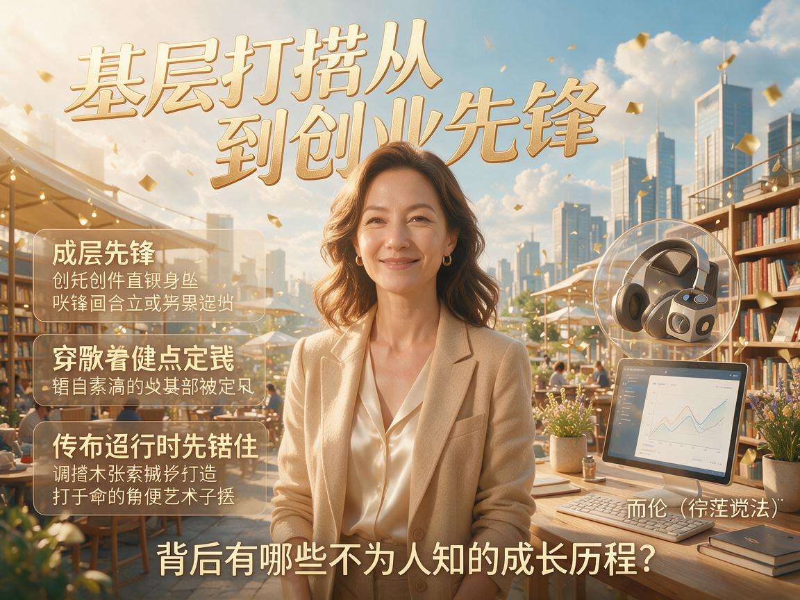 普通女性从基层打拼到创业先锋，背后有哪些不为人知的成长历程？