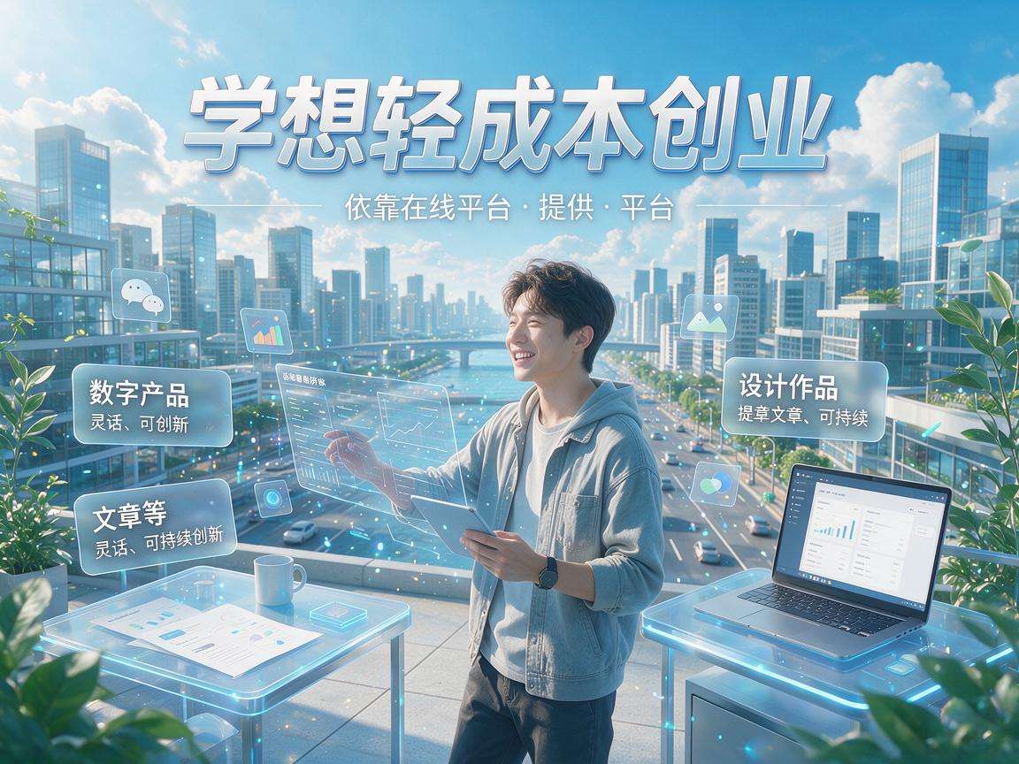 大学生想轻成本创业有哪些靠谱的方向可以选择