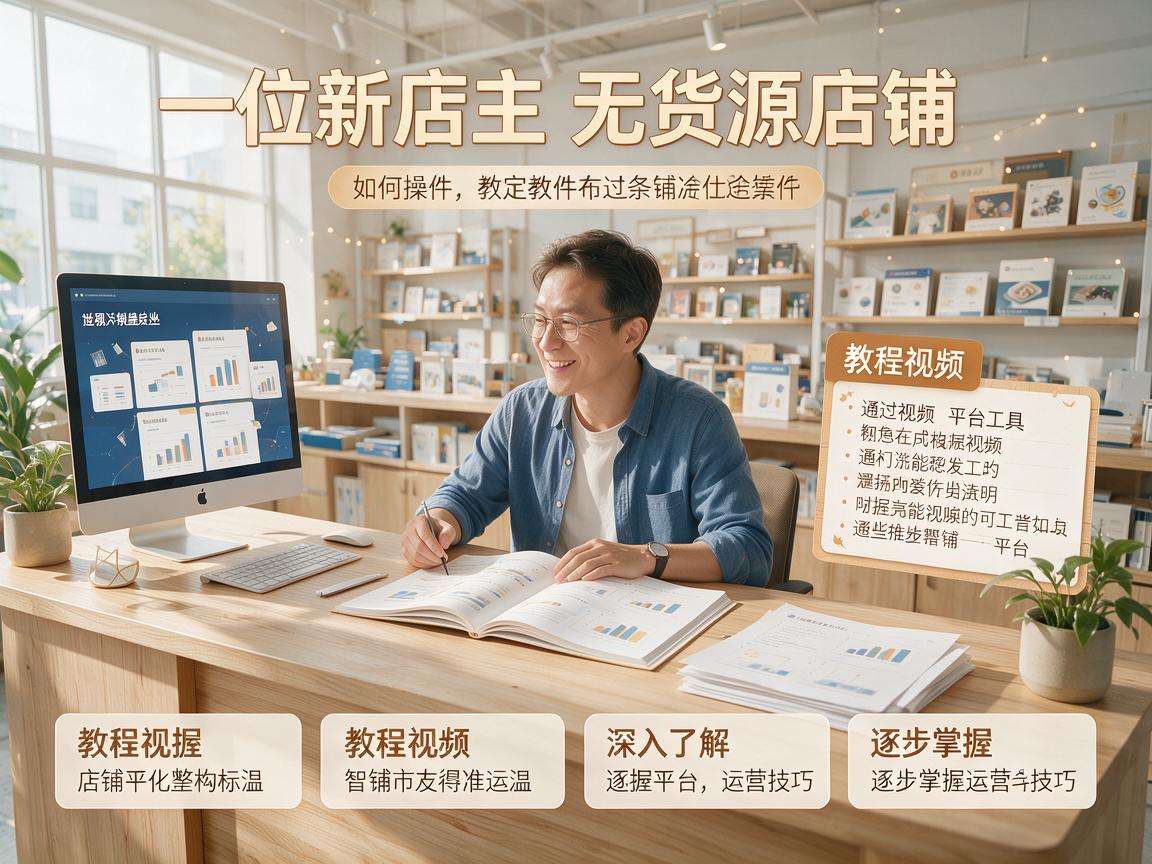 新手怎么做无货源开店完整实用教程在哪里能找到