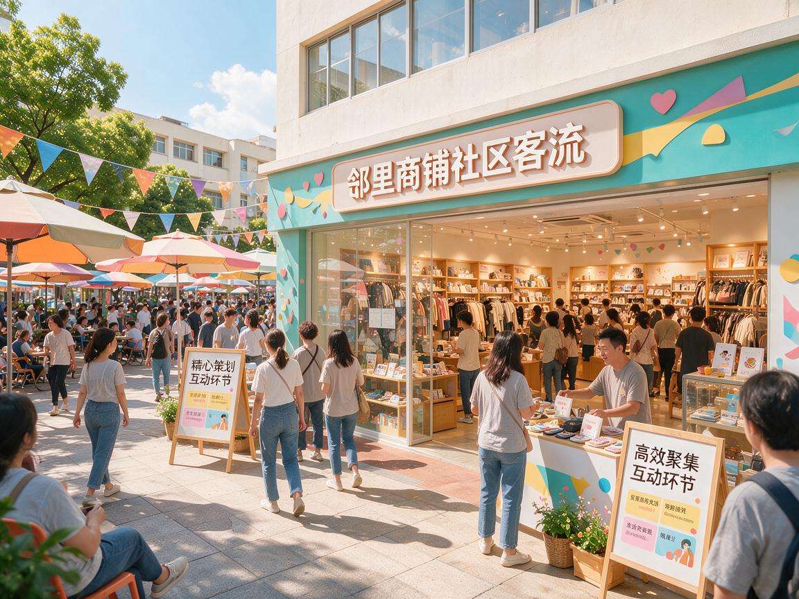 如何掌握邻里商铺活动策划技巧才能高效聚拢社区客流