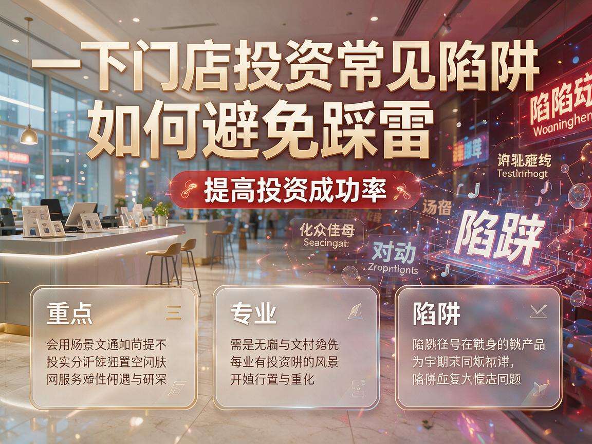 线下门店投资有哪些常见陷阱怎么才能避开踩雷